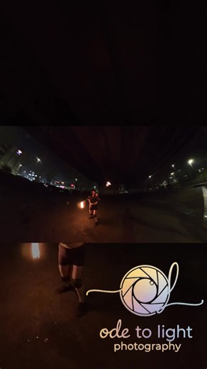 Lighting Up the Night Step into the mesmerizing world of fire flow. This reel captures the fluid motion and intense energy of fire fans as they slice through the darkness, creating trails of light that dance against the city backdrop. Whether it's the rhythmic crackle of the flames or the focused precision of the movement, there’s something primal and captivating about playing with fire. It’s more than just a performance; it’s a meditation in motion and a testament to the hours of practice requi