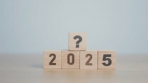 2025 New year with questions mark. FAQ, frequency asked questions, Answer, Q and A, Information, Communication and interrogation Concepts