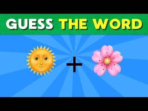 🧩 Can you decode these emojis and GUESS THE WORD? ✨