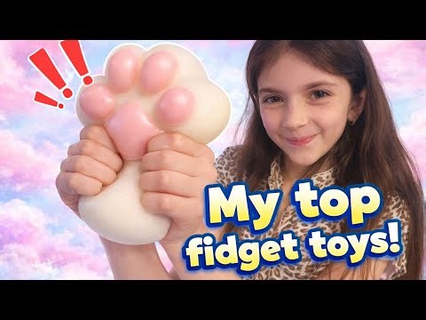 Sharing my TOP fidget toys with you guys 😍💝 #fidget#tabasquishy#fun