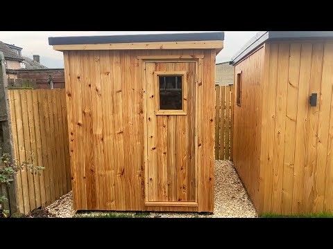 Building a Custom Sauna Door from Scratch (DIY Sauna Build)