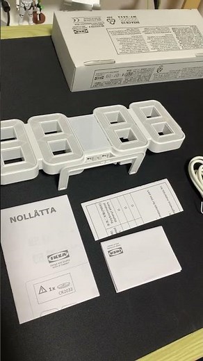 脳死で買っとけ！！IKEA NOLLATTA ゲーミングデスク周りに最適解！！¥1299 #IKEA #IKEA時計 #ゲーミングPC #ゲーミングデスク