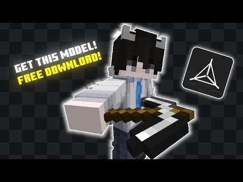 Cool 3D Minecraft Items model - Free Download! (Prisma3D)