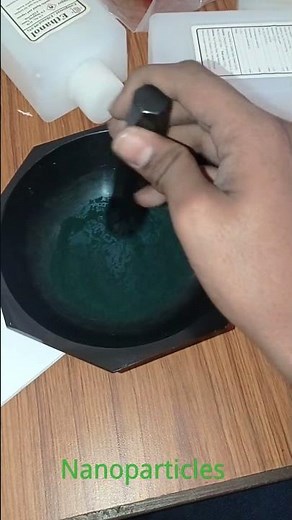 Grinding of nanoparticles