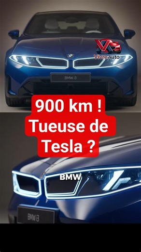 900 KM D’AUTONOMIE ! 🔋 La nouvelle BMW i3 change TOUT.