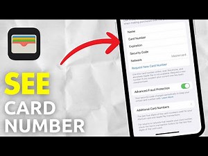 How To See Your Card Number On Apple Wallet (Full Guide)