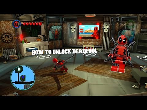 LEGO Marvel Superheroes - How to Unlock Deadpool