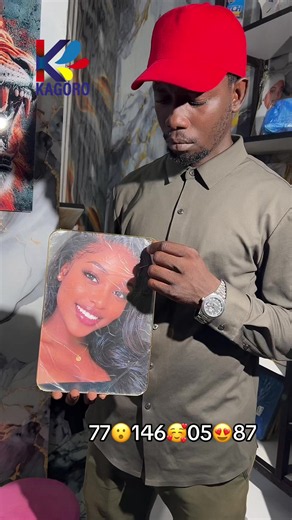 Tableau transparent personnalisé Dakar — K’AGORO
