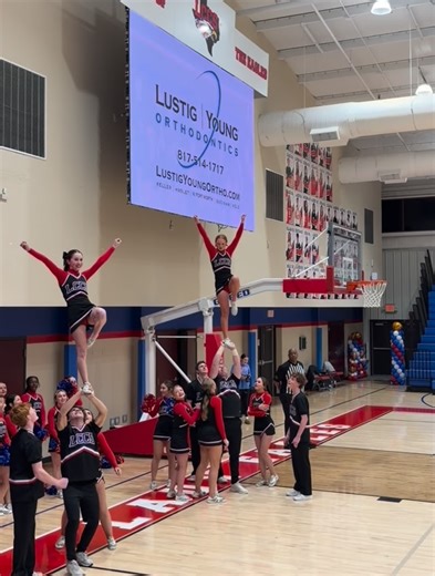 Texas High School Coed Cheer on Instagram: "💪LCCS Coed Lib Contest💪"