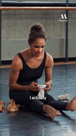 A snippet from my class on @MasterClass about Technique, Artistry, and my Process🩰❤️