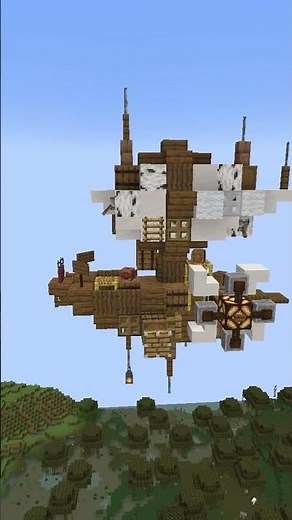 🚀 I FOUND A FLYING HOUSE IN MINECRAFT…
