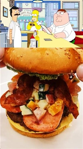 This Avocado Bacon Burger Is Insane #foodie #recipe #shorts