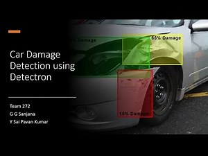 Car Damage Detection using Detectron Tool