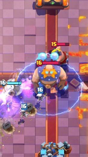 EVEN THE GUY'S PEKKA IS GIANT 💀🪐 - #clashroyale #clashroyaleshorts #clashroyalememes