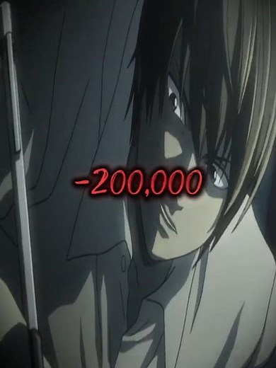 -242,000 || Light Yagami edit - Death note || 1tap