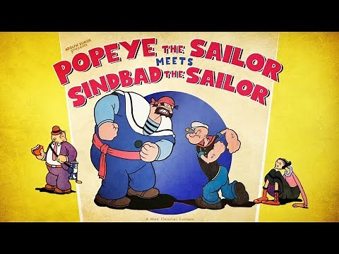 Popeye Meets Sindbad Remastered | Popeye the Sailor