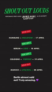 Shout Out Louds on Reels