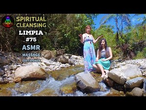 ASMR head, neck, & back Massage, (LIMPIA) Spiritual Cleansing at Ecuador