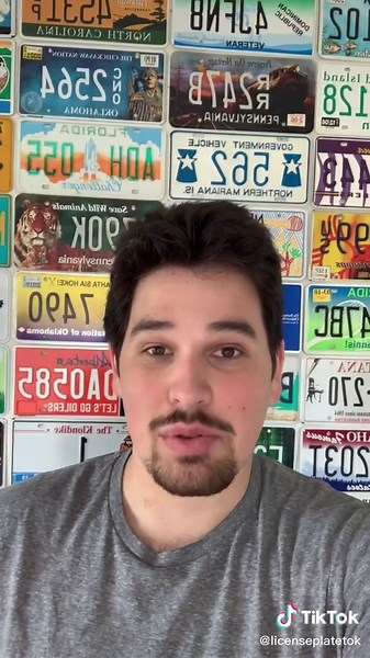 License Plate Collector | Send Your Old Plates to Ethan