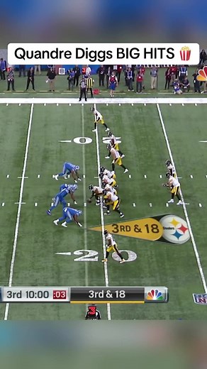 Quandre Diggs' Biggest NFL Hits Compilation