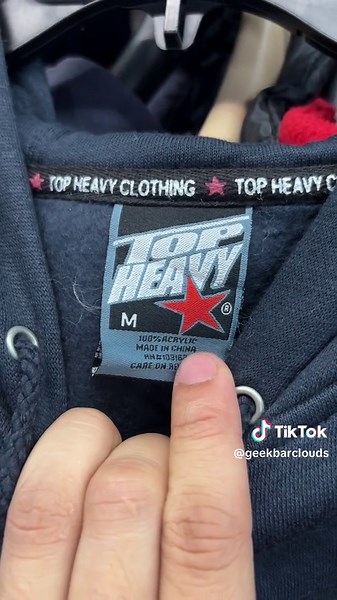 My first JNCO piece🔥🔥 #y2k #topheavy #vintage #goodwill #thrift | JNCO Hoodies