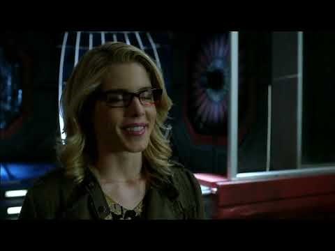 Arrow 6x08 Oliver & Felicity talk