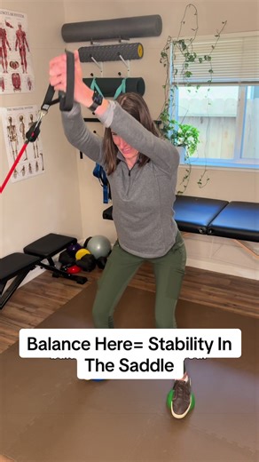 This isn’t just a squat—it’s control. Feet working. Core resisting. Shoulders moving without losing position. Because in the saddle, everything is connected. If you can’t stabilize here, you won’t stabilize there. Train your body to stay quiet while everything else moves. ——— #horse #equestrian #dressage #hunterjumper #horseandrider