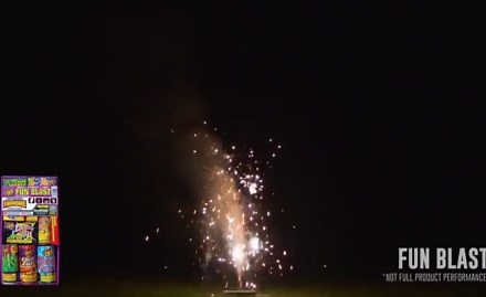 TNT Fireworks, Fun Blast, Ground Based Fountain Assortment, Any Occasion
