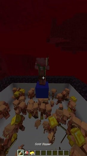 Minecraft | Brute Piglin vs Piglin