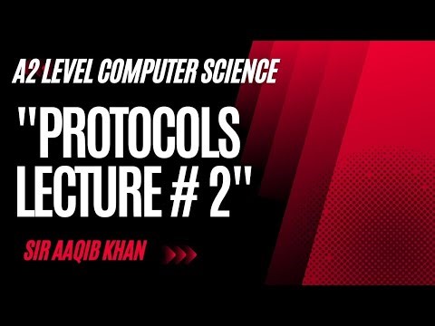 A level Computer Science 9618 Paper 3- PROTOCOLS (Lecture # 2)