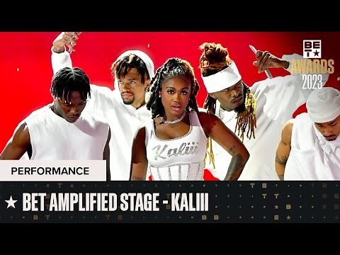 Kaliii Brings "Area Codes" To The BET Amplified Stage! | BET Awards '23