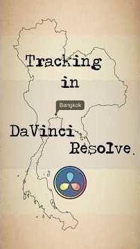 Простой трекинг в DaVinci Resolve