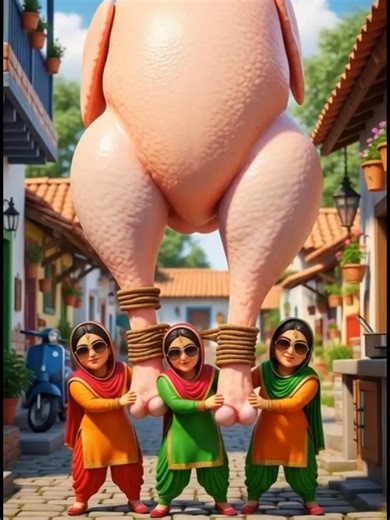 Tiny Ladies Take on 100KG Chicken Pakora Challenge!