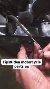 Tips&idea cleaning clutch cable motorcycle parts 🏍️#everyonehighlights #everyoneactive #tips#ideas motorcycle parts | Joven Vlogs Reels
