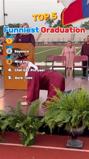 Ranking Top5 Funniest Graduation
