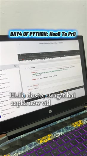 Analyst_Journey on Instagram: "Day4 Of Python: Noob to Pro . . . . . . . . . . Learning python, Coding language, Code, Data analyst . . . . . . #python #dataanalyst #dataanalysis #code #coding #vscode #pycharm #numpy #pandas #codinglife"