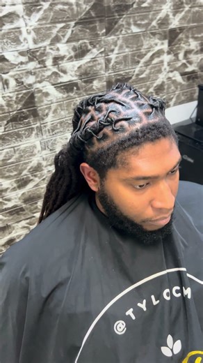 Men’s Basic Loc Style • Clients Go To Style