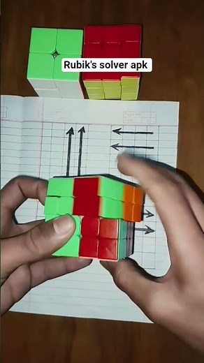 Rubik's solver app #youtubeshorts #shorts #video #rubikscube