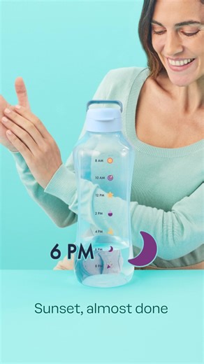 Take a sip, feel the good vibes with our Eco AquaVibe 2L bottle! 💧🌊 Contact your independent rep or visit tupperware.com or tupperware.ca #emotionalsupportwaterbottle #tupperwareEco AquaVibe #Hydrationgoal #Sustainableplastic