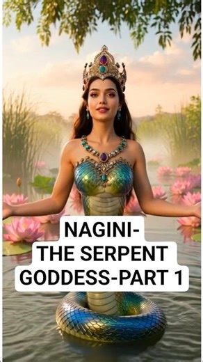 🐍 NAGINI-The Serpent Goddess 🌀-Part 1 #shorts