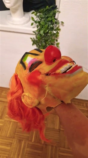 Just finished my clown mask! #slipknot #halloween #mask #clown #shawncrahan
