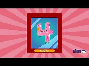🌈 El Número 4 | Canción Infantil Divertida y Educativa 🎵