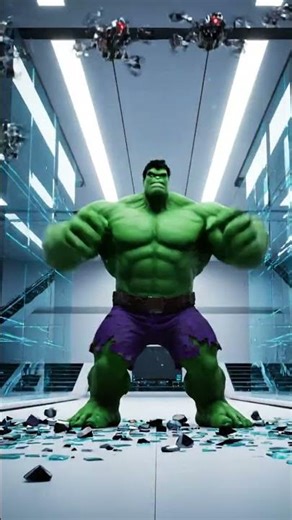 Hulk THUNDER CLAP! 👏⚡ #hulk #shorts #animation
