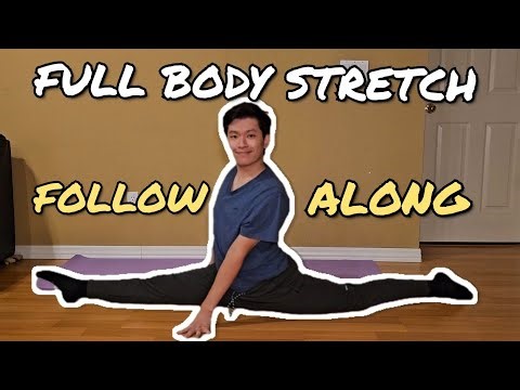 Full body beginner stretches follow along (Stretch&Yap)