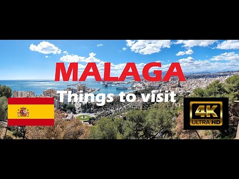 Discover the Best Things to Do and Places to Visit in Malaga, Spain 4K