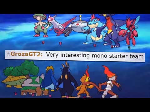 FULL GENERATION 4 STARTER TEAM on POKEMON SHOWDOWN!
