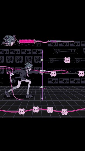 stitching game 🪡 #animation #anime #pixelart #digitalart