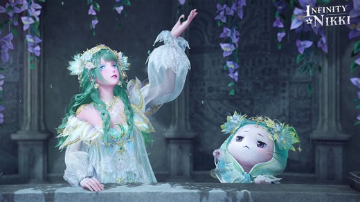 ♾Infinity Nikki Legendary Outfit PV | Slumber by BlossomsGlimmers shaped by the divinedrift through morning dew and keep watch through the night.Listen—the song that guides souls home begins to rise.O wandering souls, linger here no more.The morning mist disperses, only to gather once more,and when blossoms fall, they too shall bloom again.>> Main Attribute: Sweet>> Outfit Ability: [Sacred Tree's Protection: Whimsicality]After using the ability, the Lumie Tree dispels the surrounding mist. As Ni