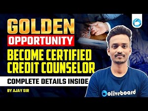 Golden Opportunity 2025 | Become a Certified Credit Counselor (CCC) | Complete Details Inside
