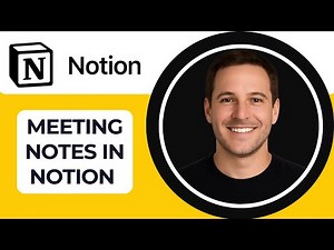 How to Create a Meeting Notes Template in Notion — Stay Organized!